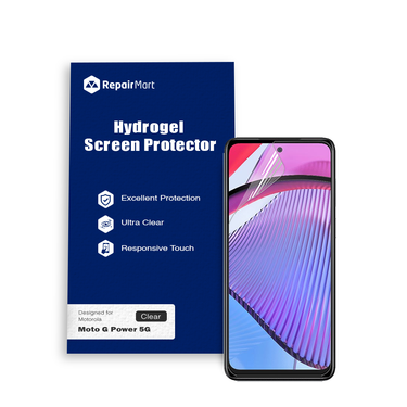 Motorola Moto G Power 5G Compatible Premium Hydrogel Screen Protector With Full Coverage Ultra HD